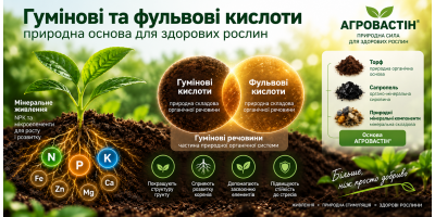 Гумінові та фульвові кислоти: що це та навіщо вони потрібні рослинам